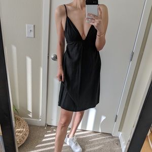 Low V dress